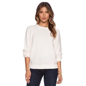 Line Knitwear Women's Long Sleeve Campbell Pullover Sweater In Pink Glow XSmall